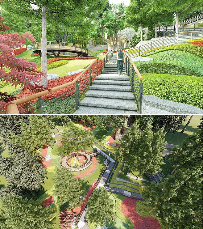 蘇式古典園林風格小庭院lumion6.0效果_看圖_lumion吧_貼吧