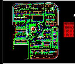 住宅小區園林綠化規劃設計圖紙免費下載